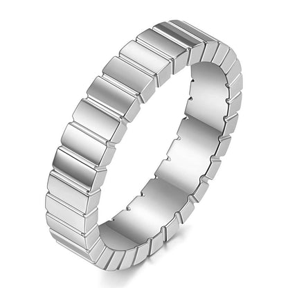 Stainless steel finger ring, Intensity