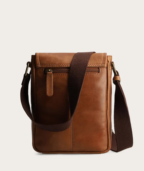 Premium Leather Utility Bag - Pecan | MrchLabel