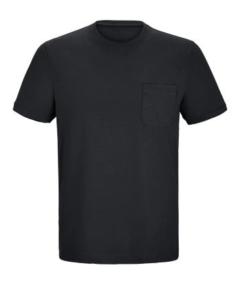 Plain Pocket Cotton T-Shirt