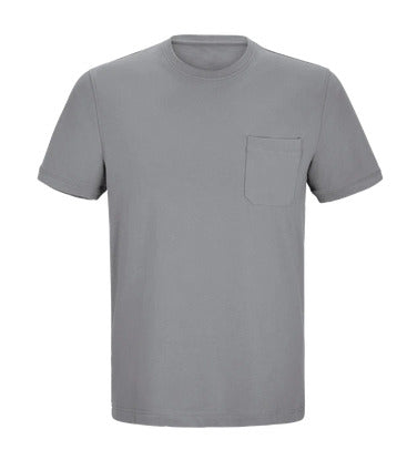 Plain Pocket Cotton T-Shirt