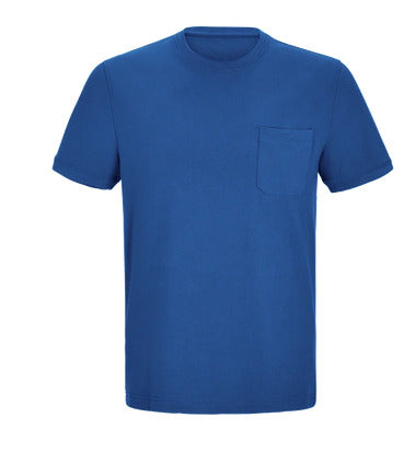 Plain Pocket Cotton T-Shirt