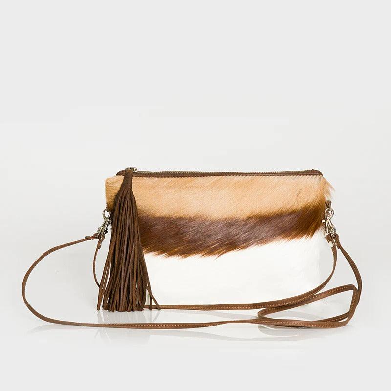 Natalie Springbok Hide Handbag - Mrchlabel